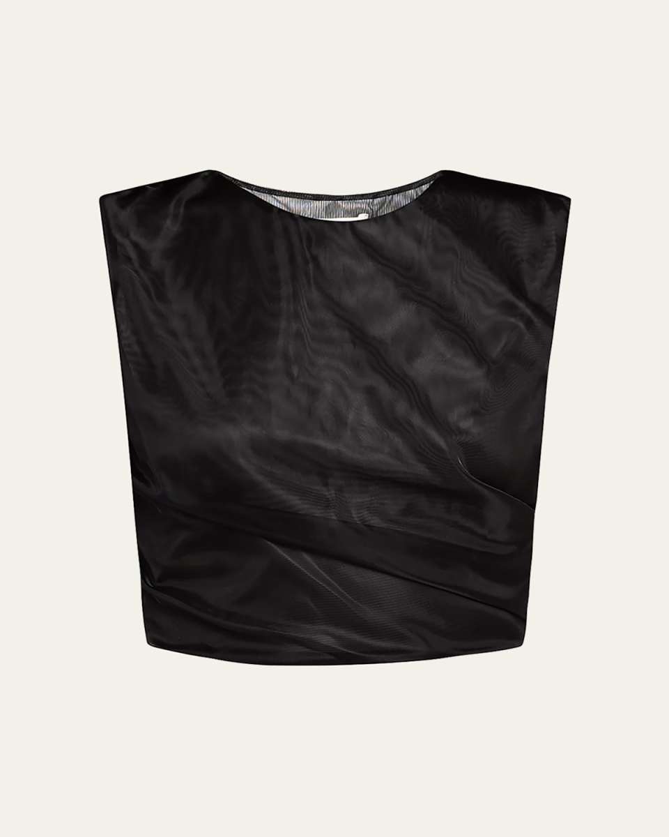 The Mesh Twist Tank Top